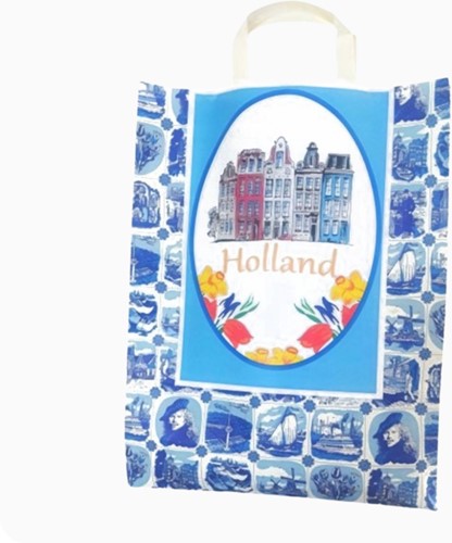 Borsa regalo Delft blue con tulipani Darwin - giá disponibile 