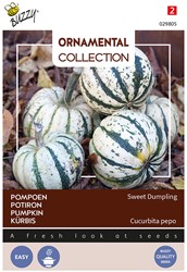 Selezione di Semi Ortaggi Ornamentali: Zucca 'Sweet Dumpling'