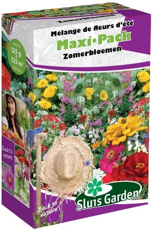 Spargitore di semi di Fiori di Prato Estivi - Maxi Pack Sluis Garden