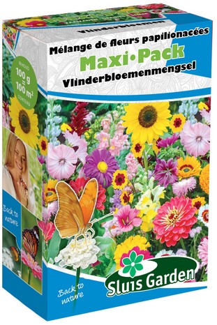 Spargitore di semi di Fiori di Prato Farfalle - Maxi Pack Sluis Garden