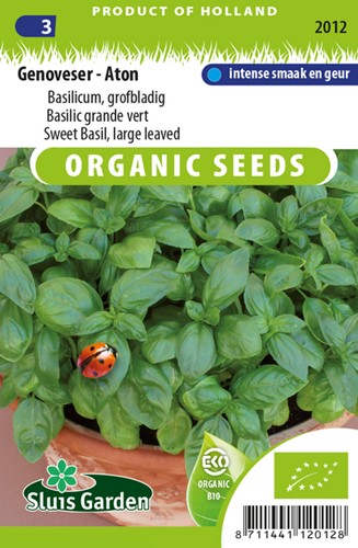 Basilico Genovese EKO - Ocimum Basilicum) Semi biologici