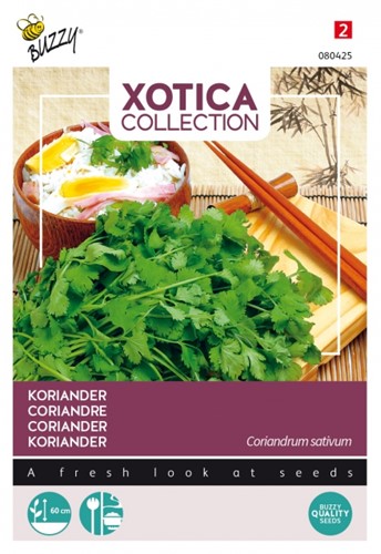 Selezione di semi per ortaggi dal mondo: Coriandolo (Corina sativum)
