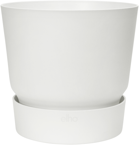 Vaso decorativo Greenville Round 40 cm Bianco - Elho