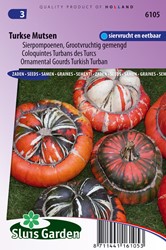 Zucche ornamentali ‘Turbanti Turchi’ mix – Cucurbita Sluis Garden