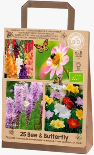 Assortimento bulbi biologici Ape e Farfalla Felici