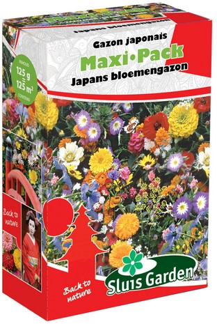 Spargitore contenitore miscela sementi da fiore di prato giapponese - Maxi Pack Sluis Garden