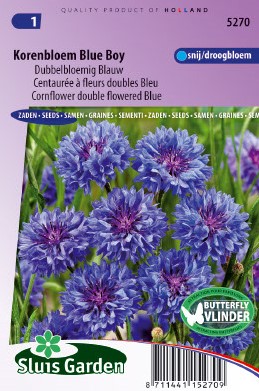 Fiordaliso Blu Boy, doppio fiorito - 220 Semi