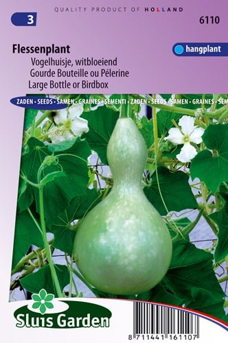 Zucca a fiasco – Lagenaria siceraria (Sluis Garden)
