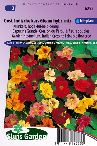 Mix nasturzi Barlume Ibridi, alto a fiore doppio