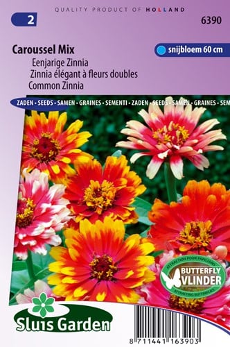 Mix Zinnia Caroussel