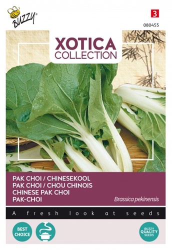 Selezione semi ortaggi dal mondo: Paksoi Cavolo Cinese - Brassica chinensis