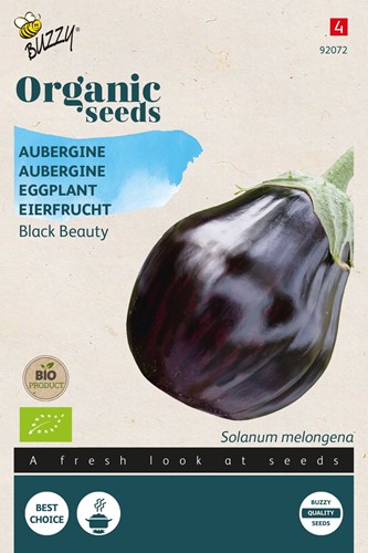 Melanzana Black Beauty - Semi Biologici