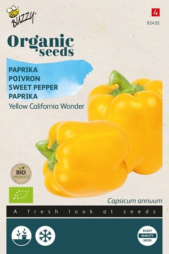 "Peperone Giallo Bio ""California Wonder"" (Capsicum annuum)"