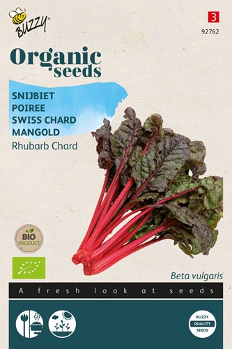 Bio Bietola Rhubarb Chard - Beta vulgaris