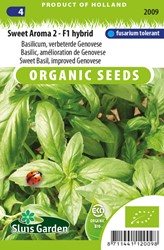 Basilico 'Sweet Aroma 2' - F1 hybrid EKO