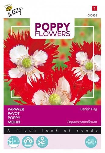 Selezione semi Papaveri del mondo – Bandiera Danese (Papaver)