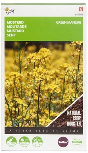 Senape per Concimazione Verde / 140gr - 140 m2