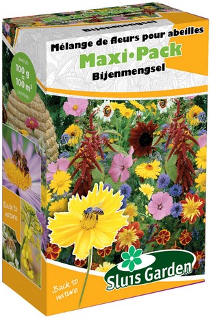 Spargitore richiudibile di semi di Fiori di Prato API - Maxi Pack Sluis Garden