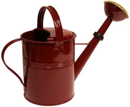 Annaffiatoio Metallo Rotondo 5 litri - Rosso