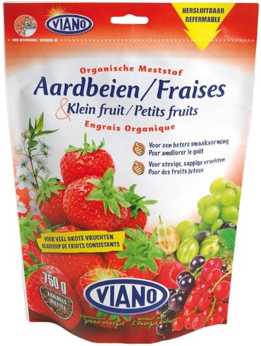 Fertilizzante biologico per fragole 750 grammi - Viano