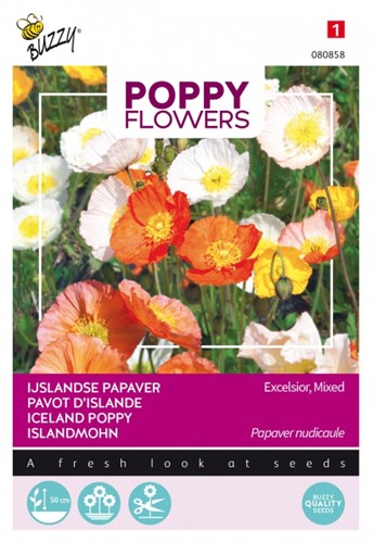 Selezione semi Papaveri del mondo – Papavero Islandese (Papaver)