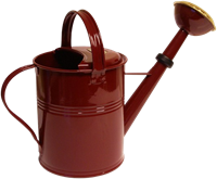 Annaffiatoio Metallo Rotondo 5 litri - Rosso