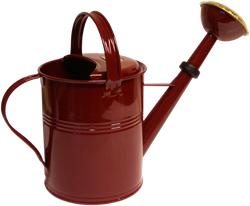 Annaffiatoio Metallo Rotondo 5 litri - Rosso