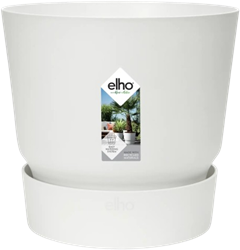 Vaso decorativo Greenville Round 30 cm Bianco - Elho