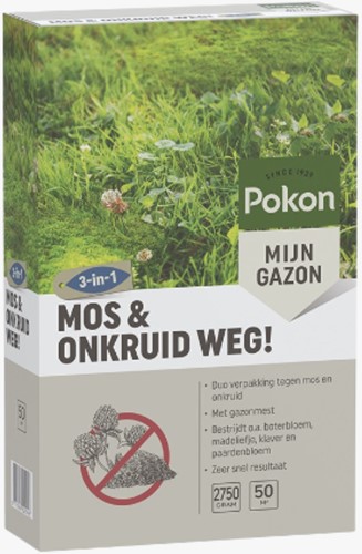 Erbicida antierbacce e muschio 'Mos Weg!' - Pokon