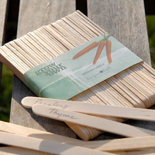 Etichette in Legno - Burgon and Ball