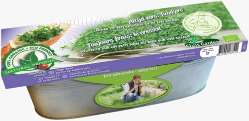 Kit germinatoio Crescione Dei Giardini o Crescione Inglese (Semi Biologici)