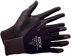Kixx Glove Bouncing Black size 10 black (gentleman)