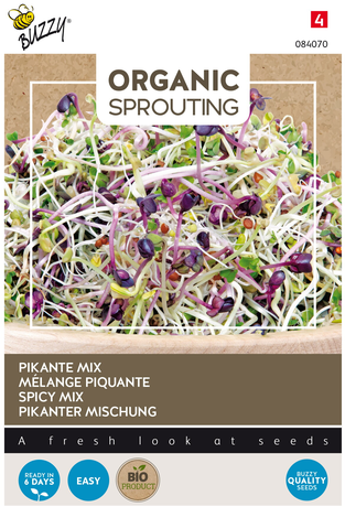 Organic Sprouting: Mix di Germogli Piccante - Buzzy