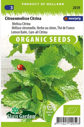 Melissa Citrina EKO – Semi Biologici