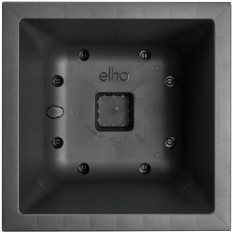 Vivo Next Vierkant Wielen 40 cm Zwart – Elho-2