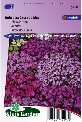 Aubretia Mix, Blauwkussen-2