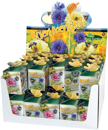 Greengift, Fiori per le Api Mix 40 pezzi in Espositore
