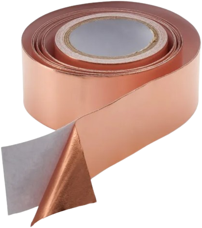 Nastro Di Rame Anti Lumache E Parassiti, 12,7 Cm X 12 M, Recinzione In Rame Puro Per La Protezione Di Piante E Aiuole, Controllo Biologico Dei Parassiti