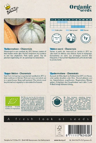 Melone Zuccherino Charentais BIO-2