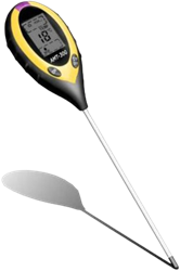 Vocht/pH/Licht/Grond Thermometer (4in1)