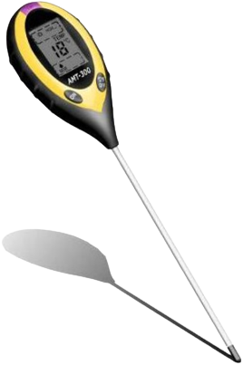 Misuratore Umidità/PH/Luce/Terreno Termometro 4 in 1