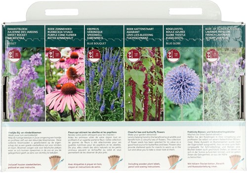 Collezione di 6 varietà di fiori per api e farfalle – Buzzy Collection-3